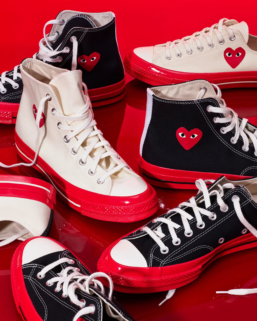 Converse All Star x comme des garçons play
